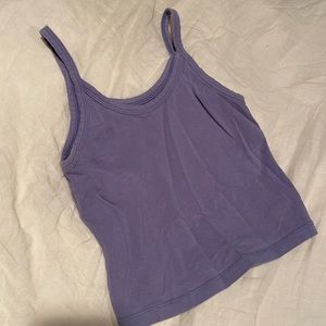 ARQ Crop Tank Periwinkle